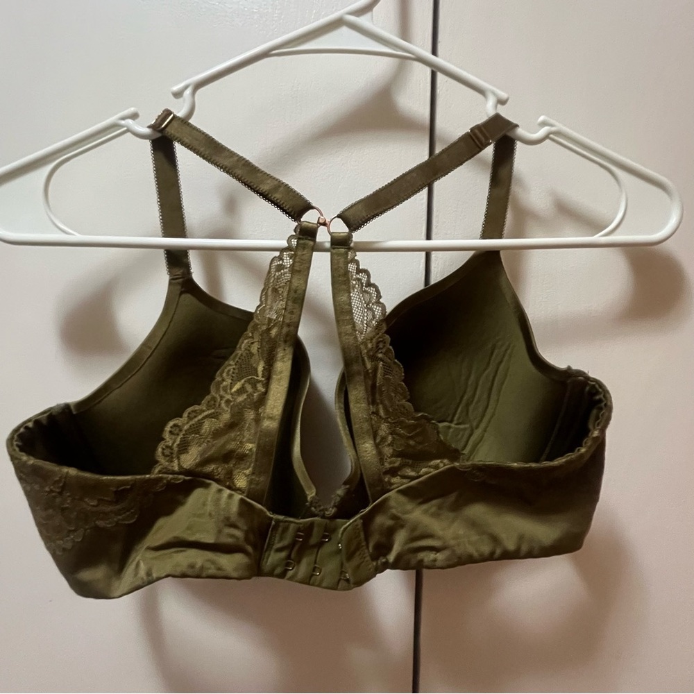 Savage X Fenty Green Underwire Bra with Adjustable Straps - Picture 3 of 4